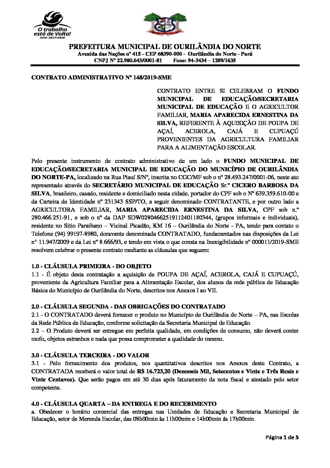 Acerca Do Contrato Administrativo Assinale A Opção Correta